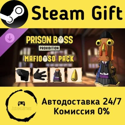 🚀 Prison Boss Prohibition - Mafioso Pack 🤖 Steam Gift
