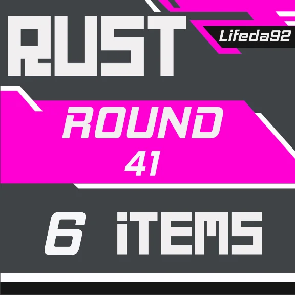 RUST SKINS ✦ TWITCH DROPS ✦ Round 41 | 6 ITEMS + GIFT