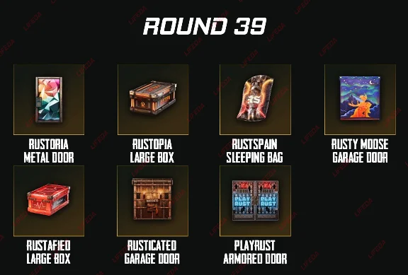 RUST SKINS ✦ TWITCH DROPS✦ Round 38+39+40+41 | 39 ITEMS