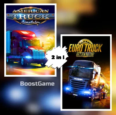・American Truck Simulator + Euro Truck 2・STEAM GLOBAL・