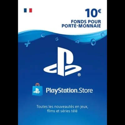 🎁PlayStation Network💳Card 10 EUR💰PSN Key FRANCE🇫🇷