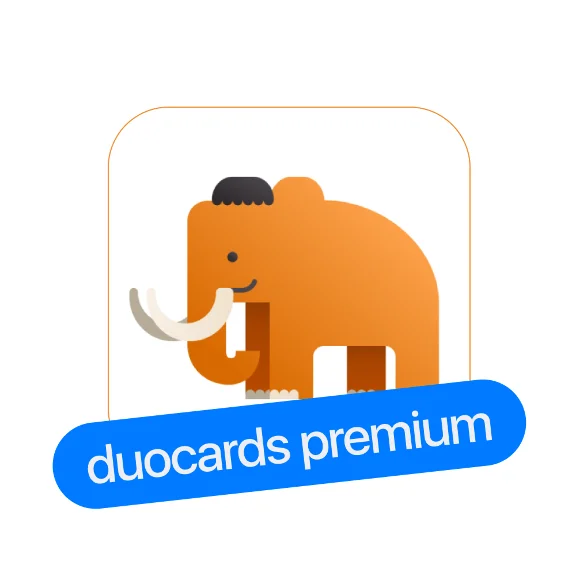 DuoCards Premium | 12 months subscription to your acc