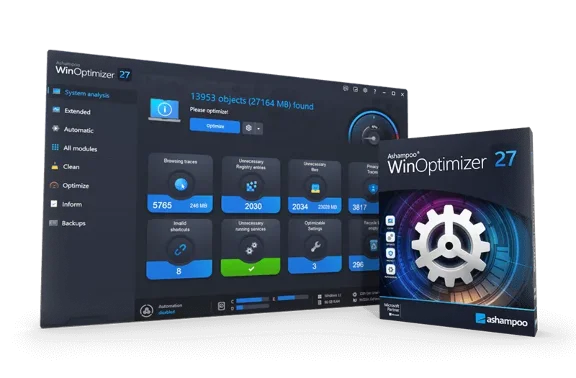 Ashampoo WinOptimizer 27 PRO / Life Time License Key
