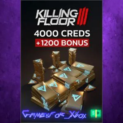 ☀️Killing Floor 3 - 5200 Creds Pack XBOX DLC