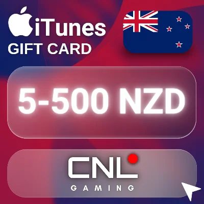 Apple & iTunes 5-500 NZD (Gift Card)