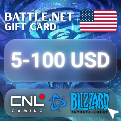Подарочная карта Battle.net (Blizzard) США | 5–100 долл