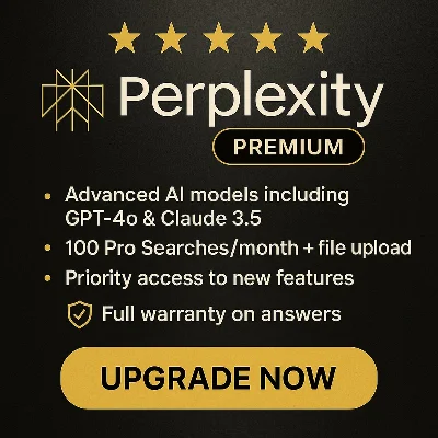 Perplexity AI | 1 год | АВТО | СРАЗУ⚡️
