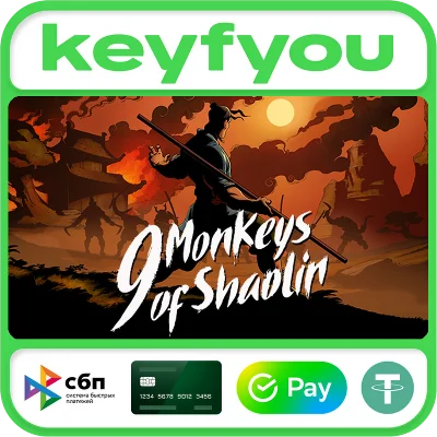 9 Monkeys of Shaolin / STEAM KEY 🔥