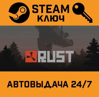 🔑RUST. STEAM-key (Region free)