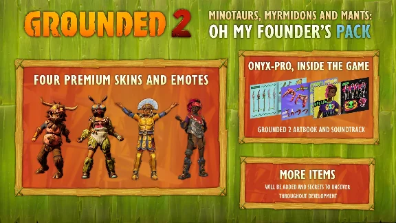 🟢⚡GROUNDED 2: FOUNDER’S PACK DLC XBOX+ПК КЛЮЧ