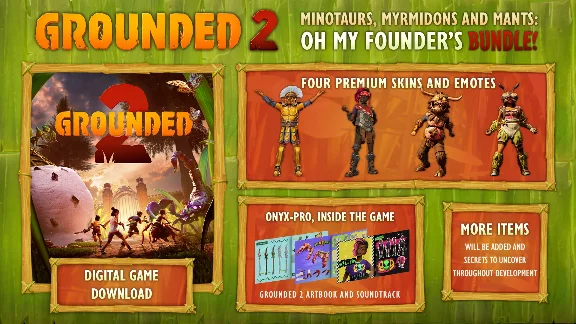 🟢⚡GROUNDED 2: FOUNDER’S EDITION XBOX SERIES X|S+PC KEY