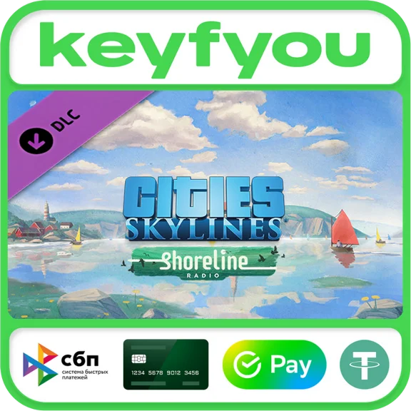 Cities: Skylines - Shoreline Radio / STEAM DLC КЛЮЧ 🔥