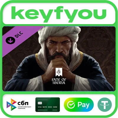 Crusader Kings III: Fate of Iberia / STEAM DLC KEY 🔥
