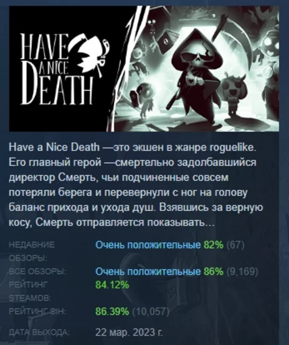 Have a Nice Death АВТОДОСТАВКА STEAM GIFT РОССИЯ