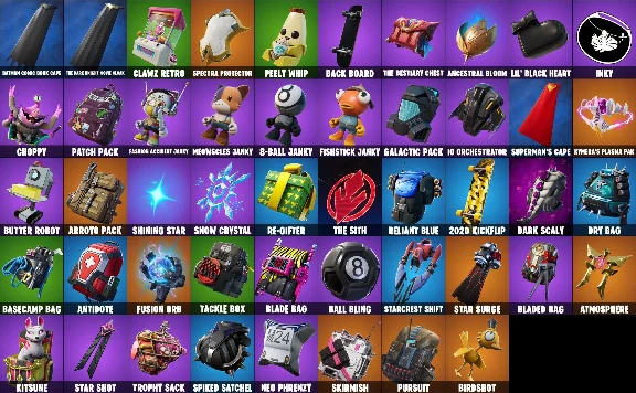 FORTNITE🎮 43+ SKINS ACCOUNT |OG STW BATMAN RICK| +MAIL