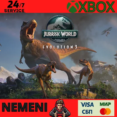 JURASSIC WORLD EVOLUTION 3 XBOX+PC KEY