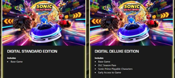 SONIC RACING: CROSSWORLDS DELUXE XBOX ONE/X|S KEY