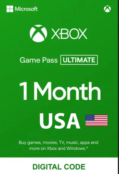 XBOX GAME PASS ULTIMATE 1 Month USA RENEW NEW/OLD USER
