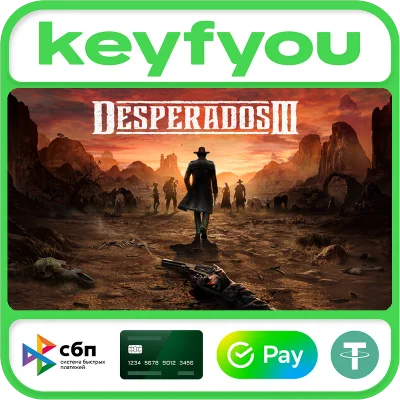 Desperados III  / STEAM КЛЮЧ 🔥