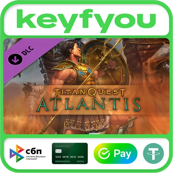 Titan Quest: Atlantis / STEAM DLC KEY 🔥