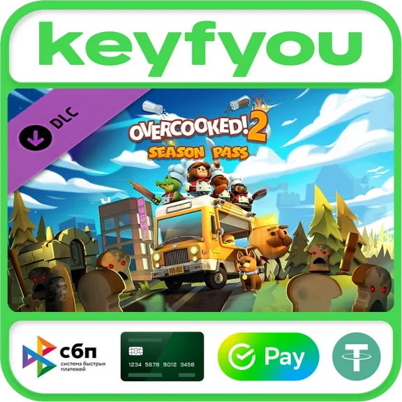 Overcooked! 2 - Season Pass / STEAM DLC КЛЮЧ 🔥