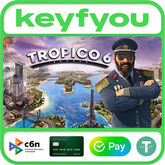 Tropico 6 / STEAM КЛЮЧ 🔥