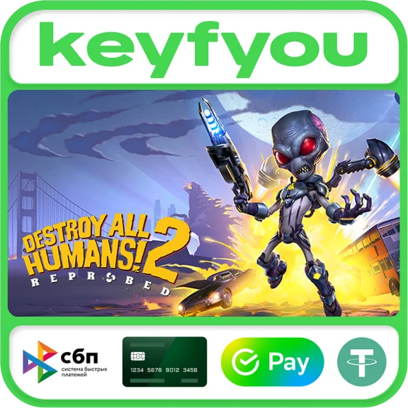 Destroy All Humans! 2 - Reprobed / STEAM KEY 🔥