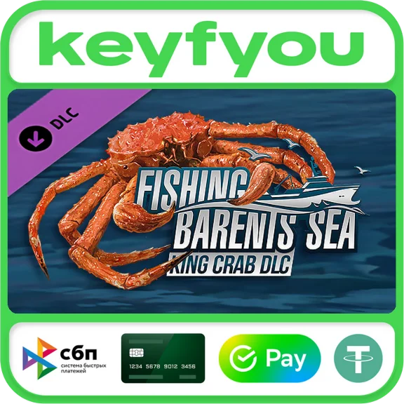 Fishing: Barents Sea - King Crab / STEAM DLC KEY 🔥