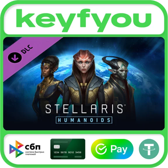 Stellaris: Humanoids Species Pack  / STEAM DLC KEY 🔥