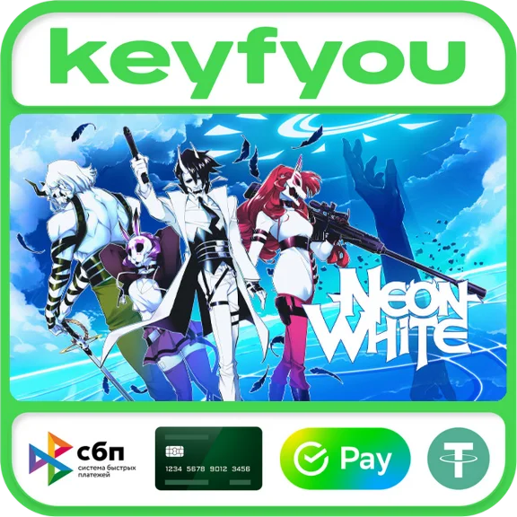 Neon White / STEAM KEY 🔥