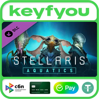 Stellaris: Aquatics Species Pack / STEAM DLC KEY 🔥