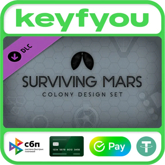 Surviving Mars: Colony Design Set / STEAM DLC KEY 🔥
