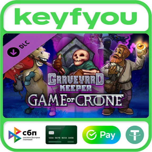Graveyard Keeper - Game of Crone / STEAM DLC KEY 🔥