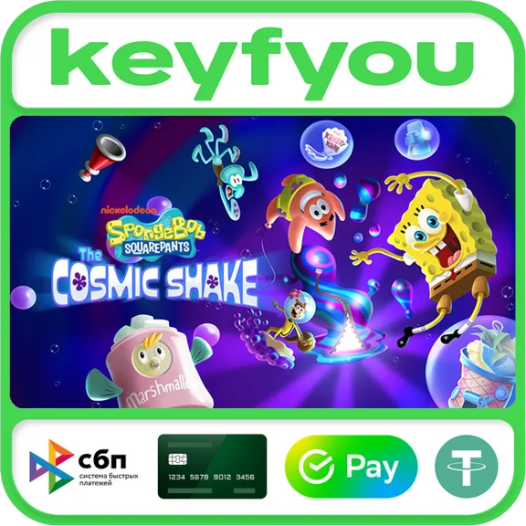 SpongeBob SquarePants: The Cosmic Shake / STEAM KEY 🔥