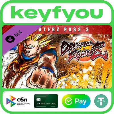DRAGON BALL FIGHTERZ - FighterZ Pass 3 / STEAM DLC KEY