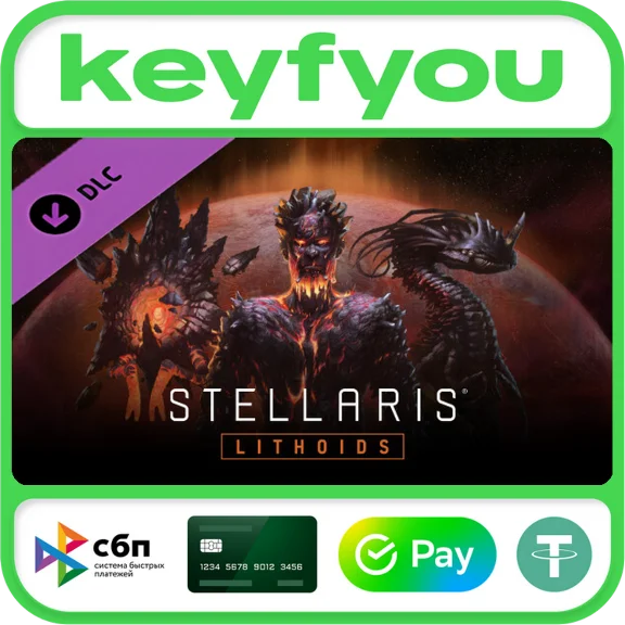 Stellaris: Lithoids Species Pack / STEAM DLC KEY 🔥