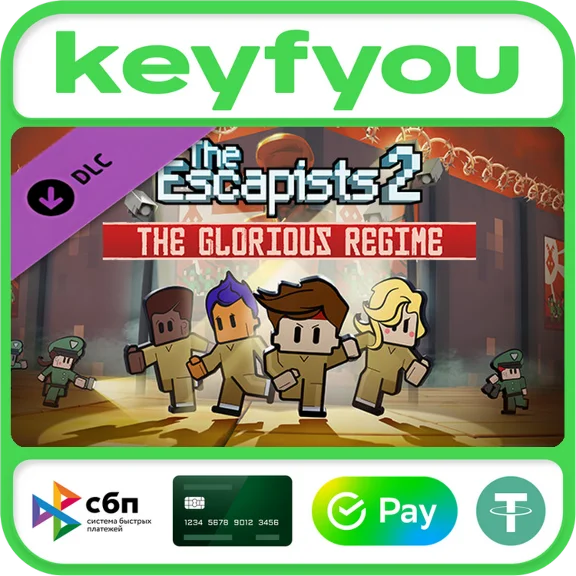 Escapists 2 - Glorious Regime Prison / STEAM DLC KEY 🔥