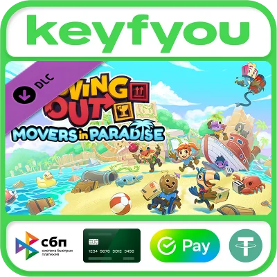 Moving Out - Movers in Paradise / STEAM DLC KEY 🔥