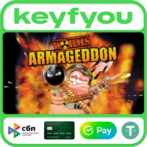 Worms Armageddon / STEAM КЛЮЧ 🔥