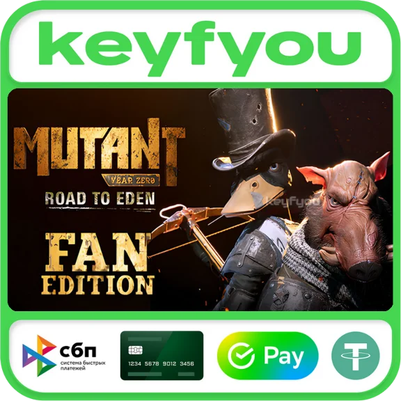 Mutant Year Zero: Road to Eden - Fan Edition / STEAM 🔥
