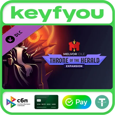 Melvor Idle: Throne of the Herald / STEAM DLC КЛЮЧ 🔥