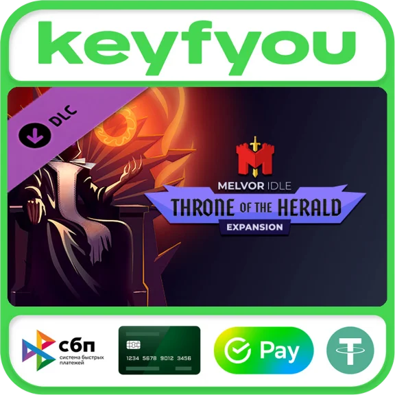 Melvor Idle: Throne of the Herald / STEAM DLC КЛЮЧ 🔥