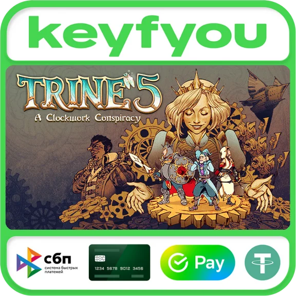 Trine 5: A Clockwork Conspiracy / STEAM KEY 🔥