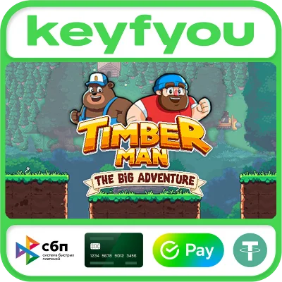 Timberman: The Big Adventure / STEAM GLOBAL КЛЮЧ 🔥
