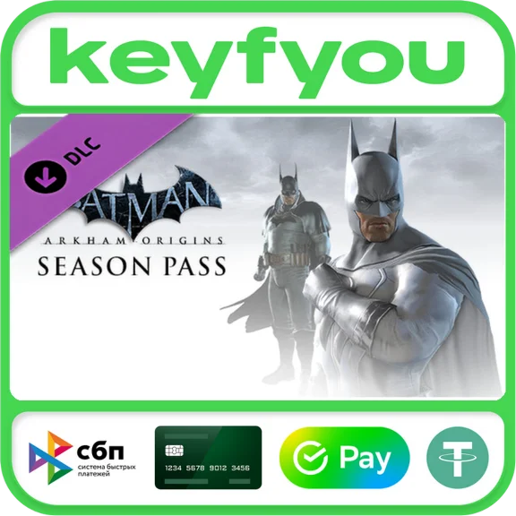 Batman™: Arkham Origins - Season Pass / STEAM DLC KEY🔥