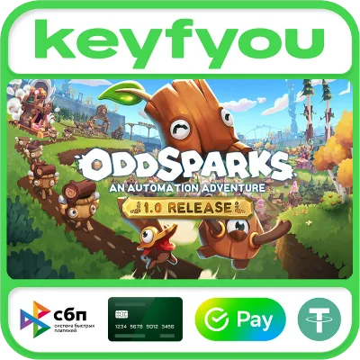 Oddsparks: An Automation Adventure / STEAM KEY 🔥