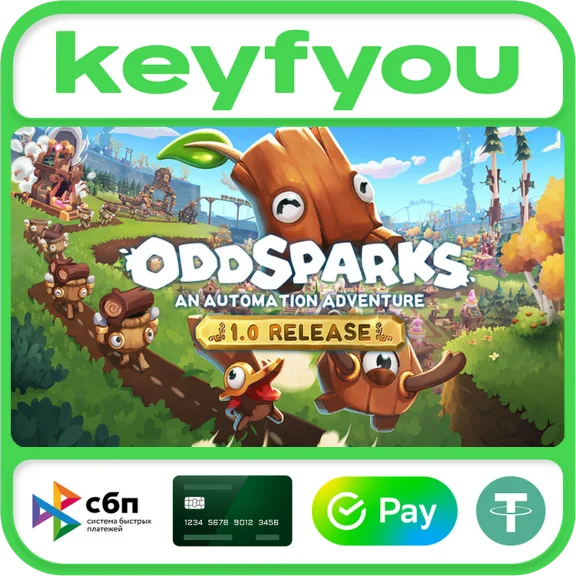 Oddsparks: An Automation Adventure / STEAM KEY 🔥