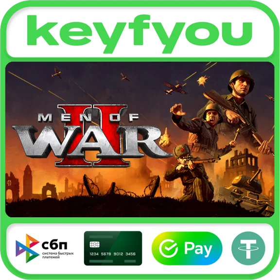 Men of War II / STEAM КЛЮЧ 🔥