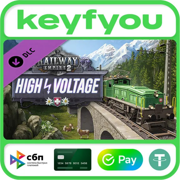Railway Empire 2 - High Voltage / STEAM DLC KEY 🔥