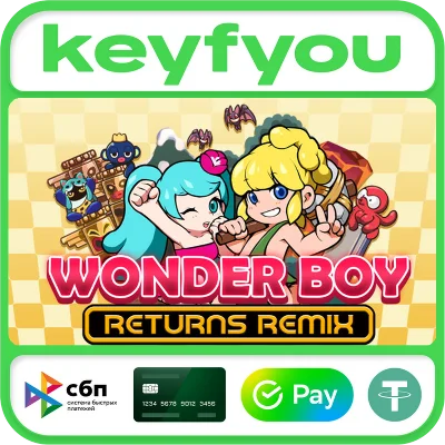Wonder Boy Returns Remix / STEAM GLOBAL KEY 🔥